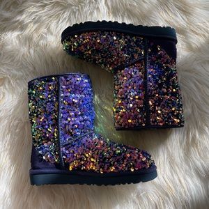 UGG Classic Sequin Short Boots